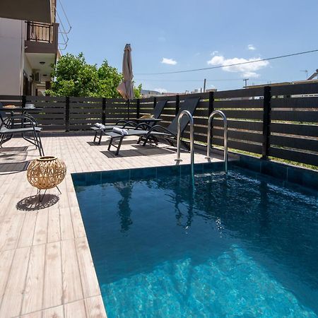 7Thheaven Luxury Aprts Apartman Hriszí Aktí Haniá Kültér fotó