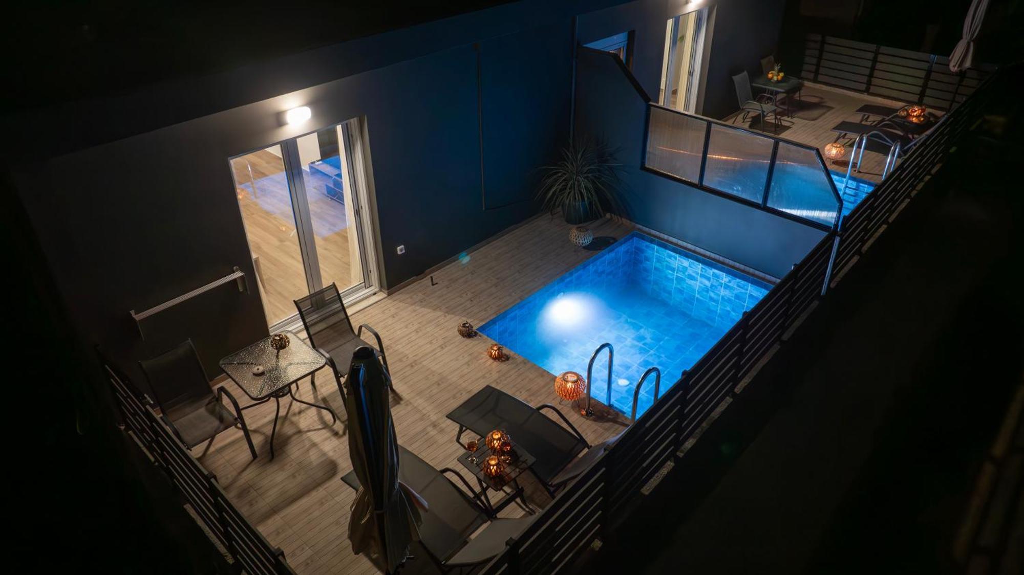 7Thheaven Luxury Aprts Apartman Hriszí Aktí Haniá Kültér fotó