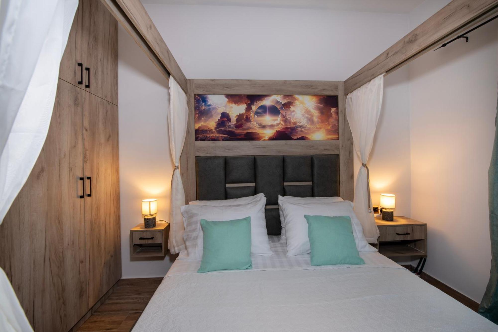 7Thheaven Luxury Aprts Apartman Hriszí Aktí Haniá Kültér fotó