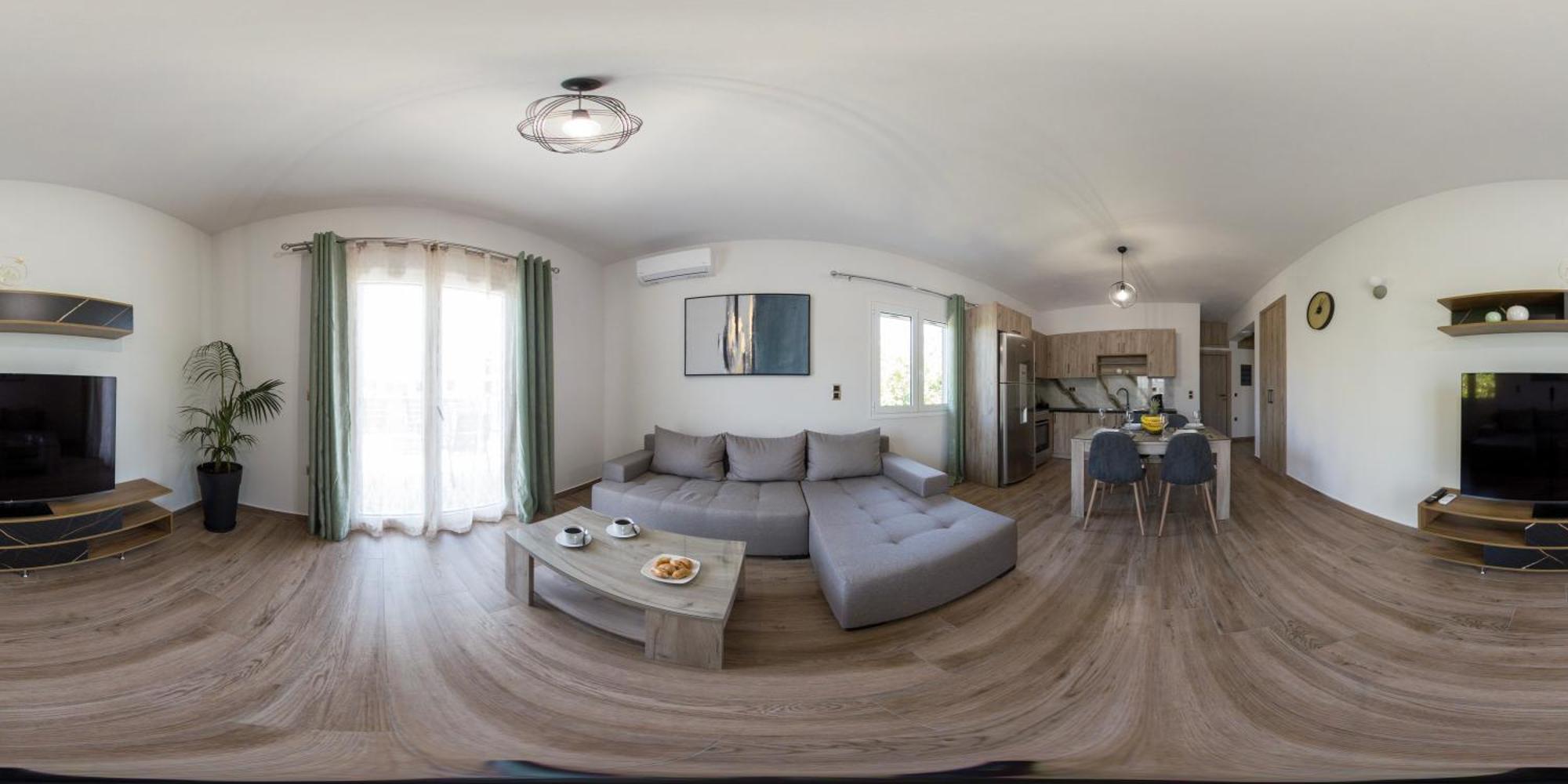 7Thheaven Luxury Aprts Apartman Hriszí Aktí Haniá Kültér fotó