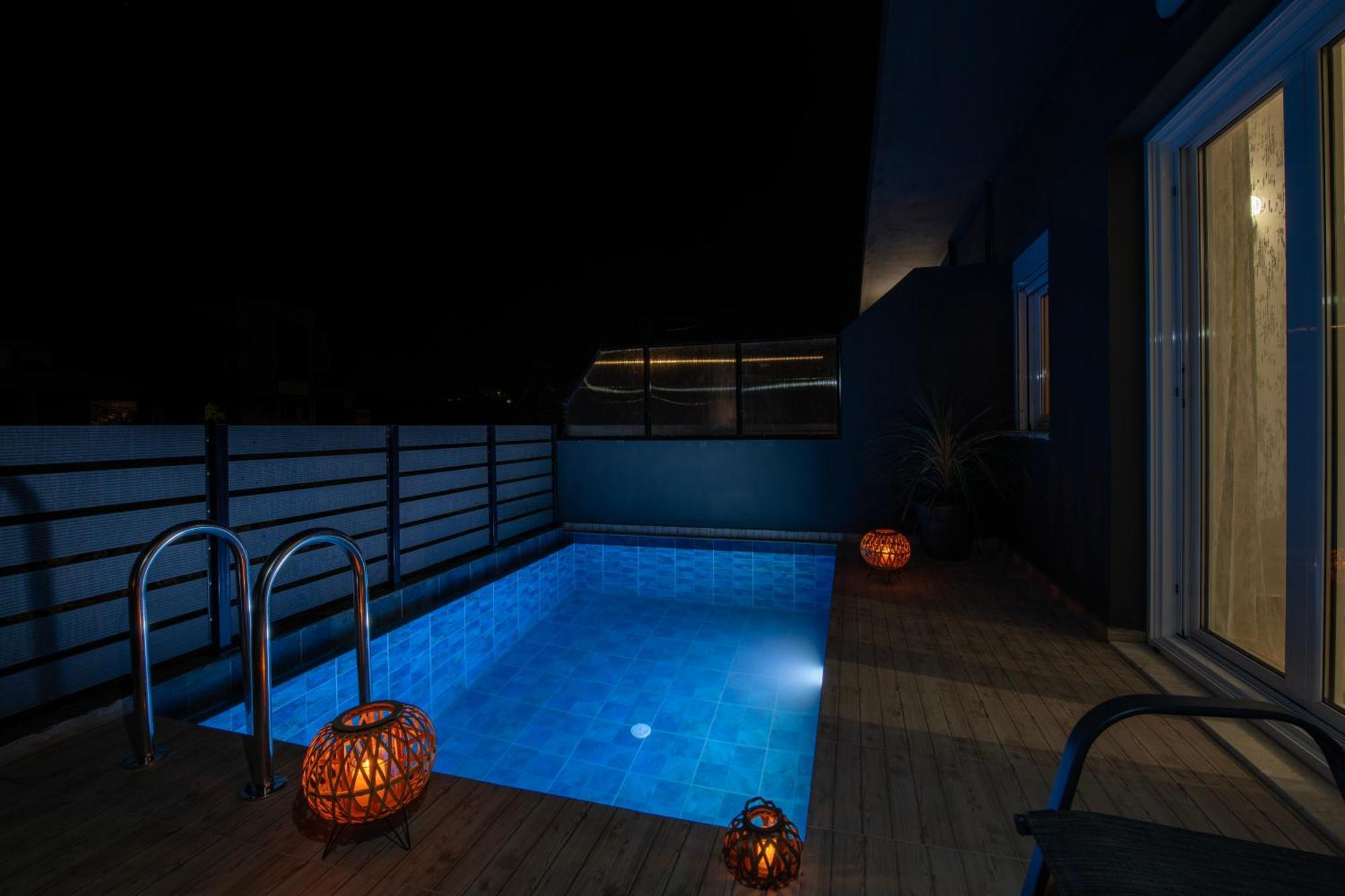 7Thheaven Luxury Aprts Apartman Hriszí Aktí Haniá Kültér fotó