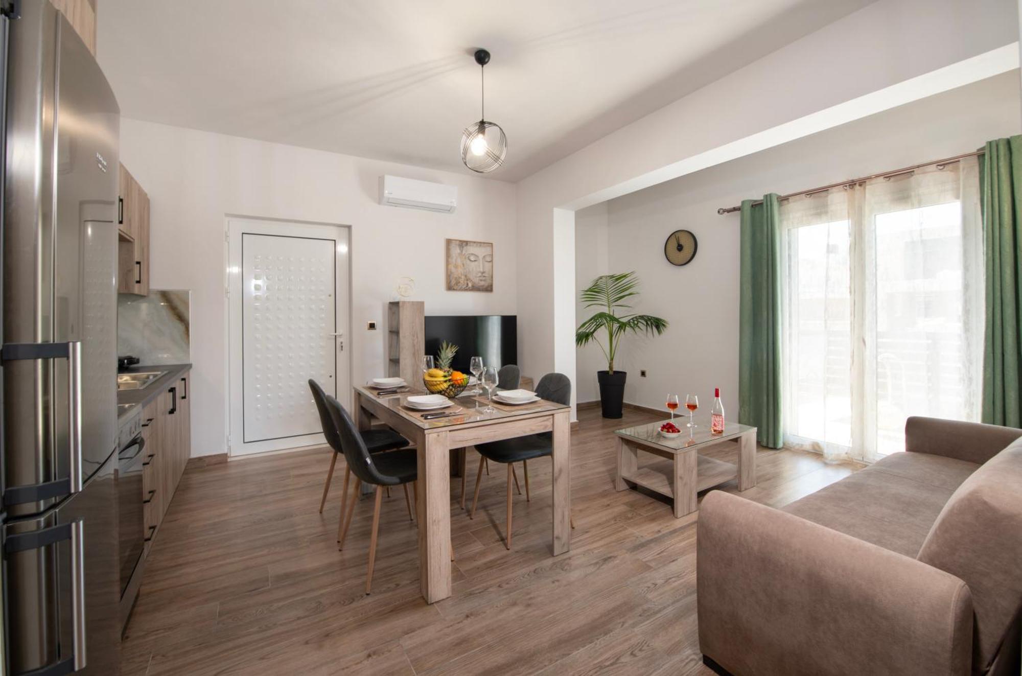 7Thheaven Luxury Aprts Apartman Hriszí Aktí Haniá Kültér fotó