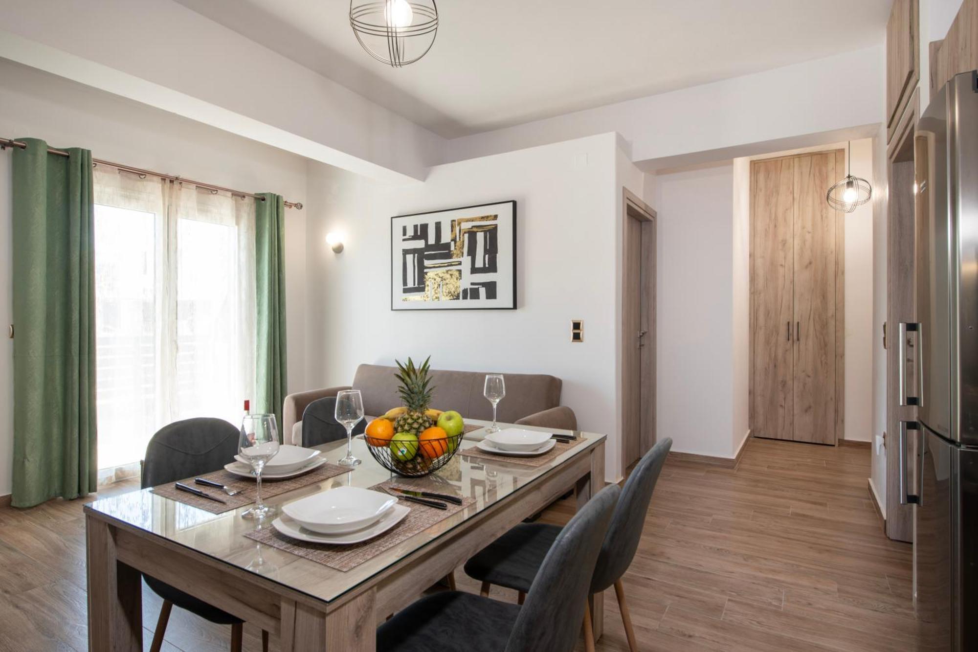 7Thheaven Luxury Aprts Apartman Hriszí Aktí Haniá Kültér fotó