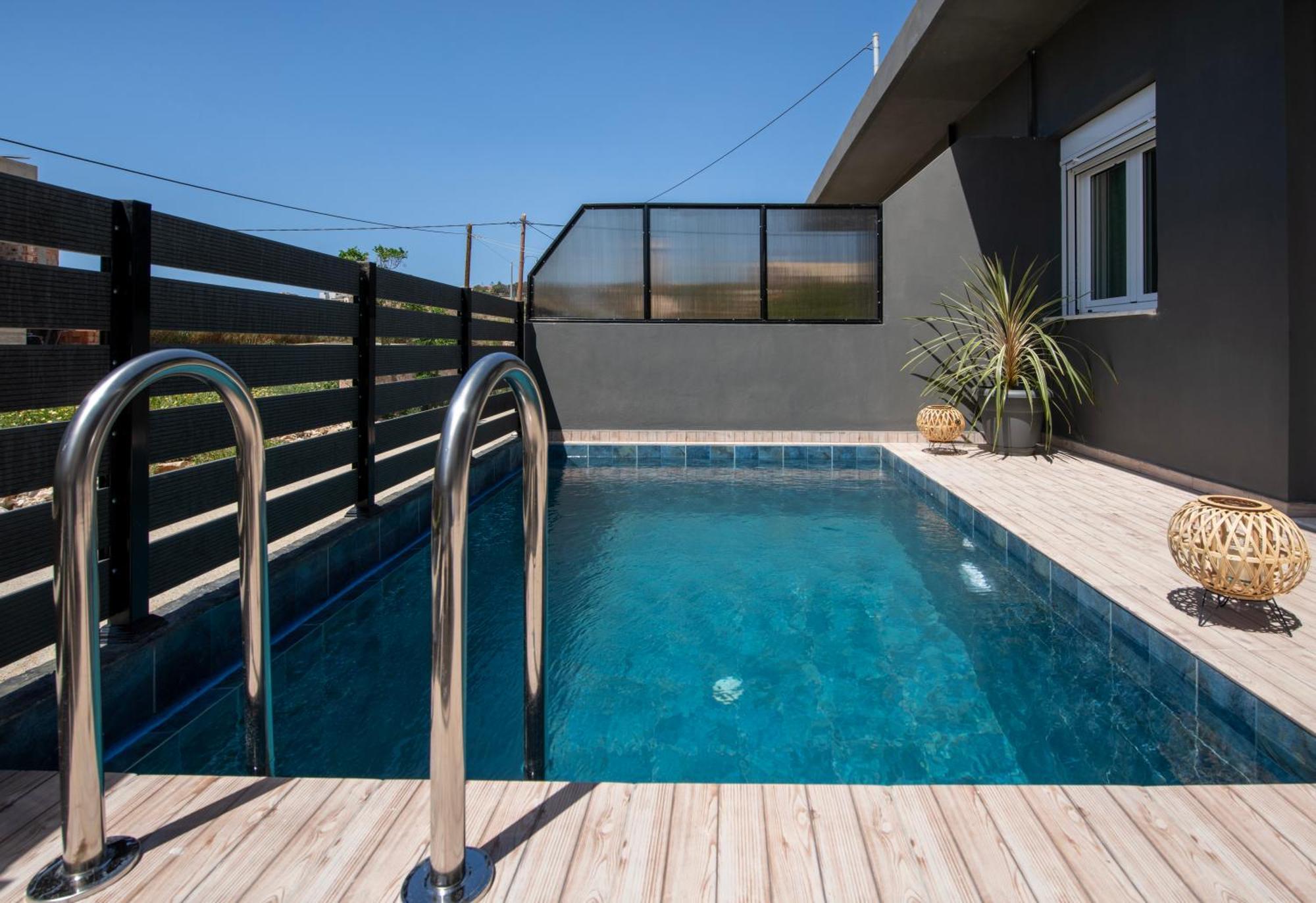 7Thheaven Luxury Aprts Apartman Hriszí Aktí Haniá Kültér fotó